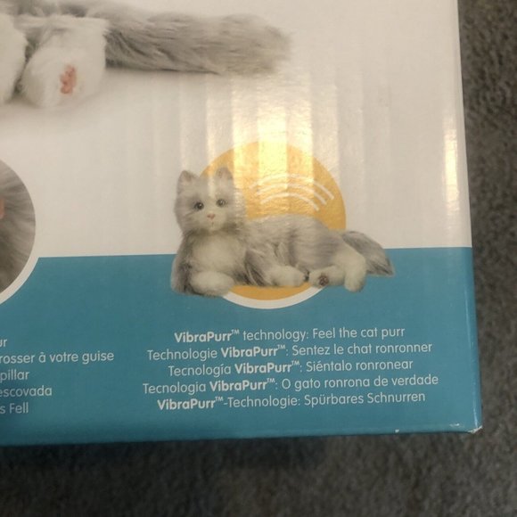 Ageless Innovation Joy For All Companion Pets, Silver Cat, Battery Powered, NEW - Picture 8 of 8